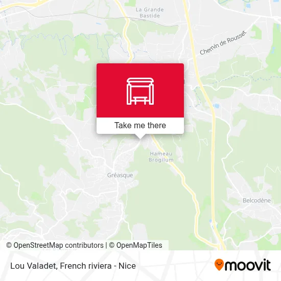 Lou Valadet map