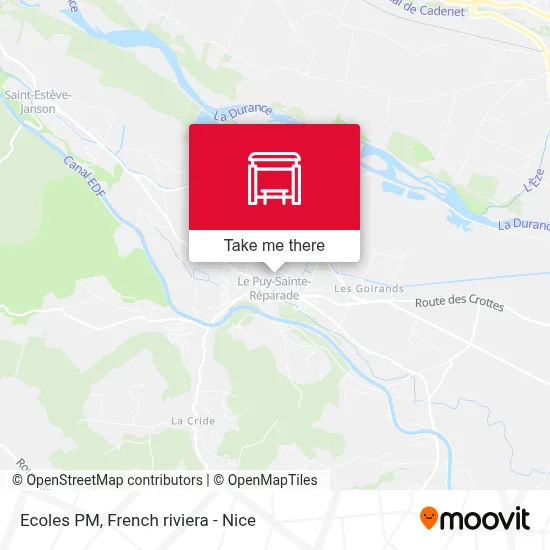 Mapa Ecoles PM
