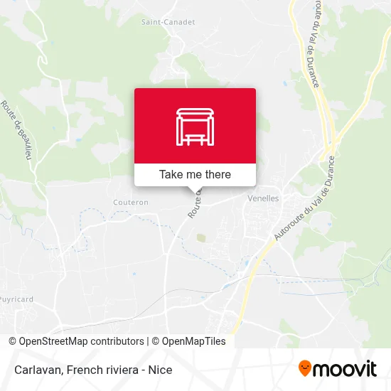 Mapa Carlavan