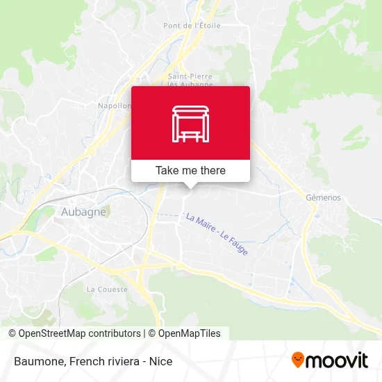 Baumone map