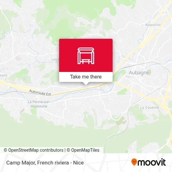 Camp Major map