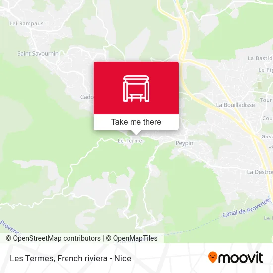 Les Termes map