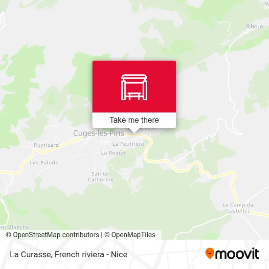 La Curasse map
