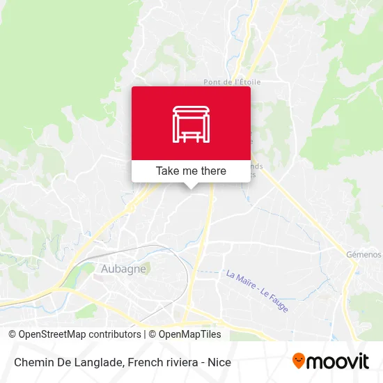 Chemin De Langlade map