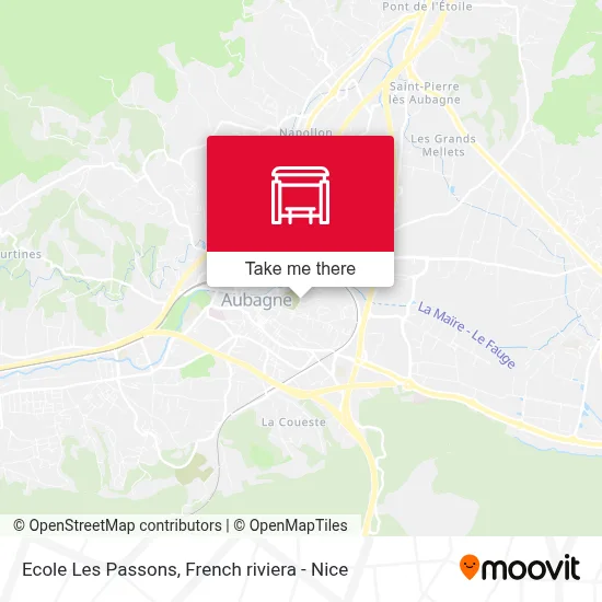 Ecole Les Passons map