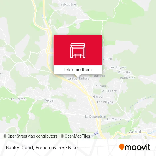 Boulodrome map