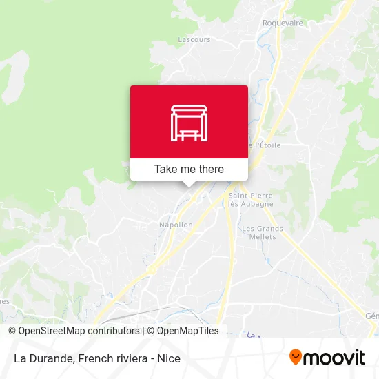 La Durande map