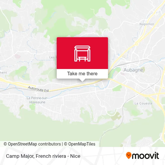 Camp Major map