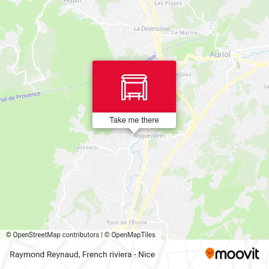 Raymond Reynaud map