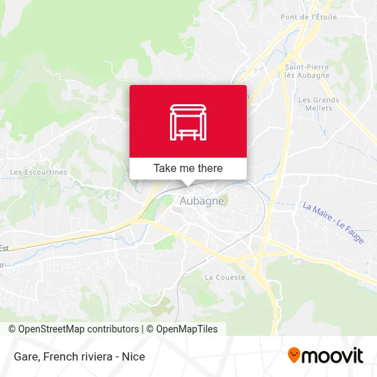 Gare map