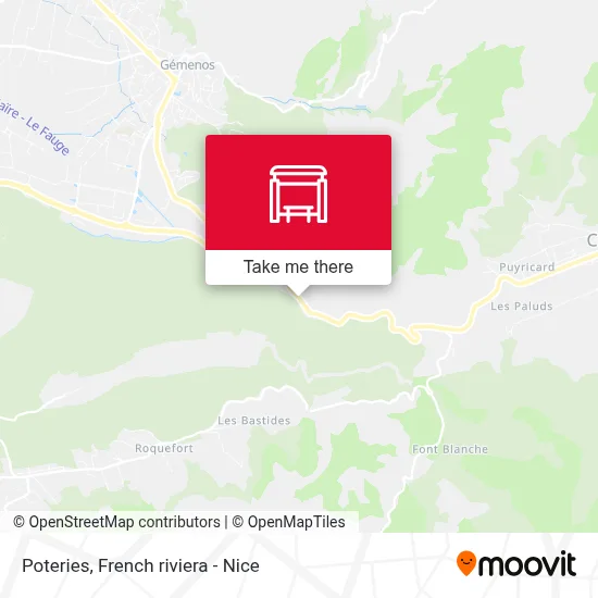Poteries map
