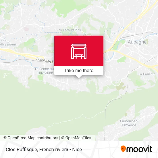Clos Ruffisque map