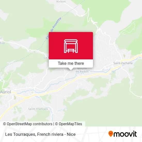 Les Tourraques map