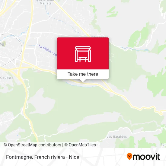 Fontmagne map