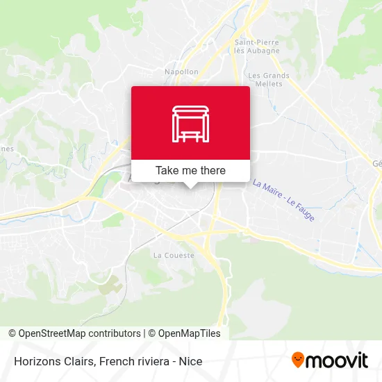 Horizons Clairs map