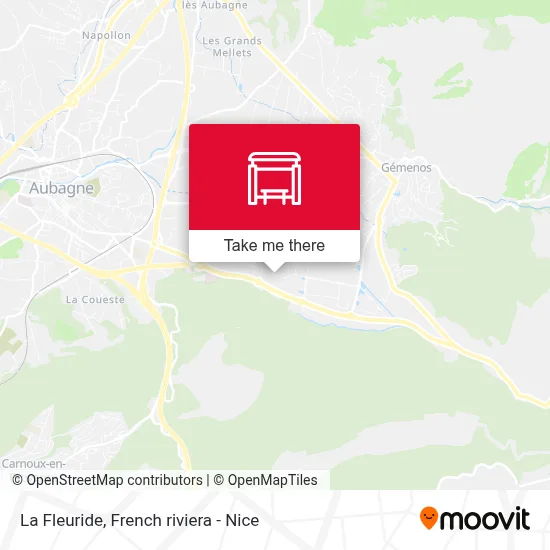 La Fleuride map