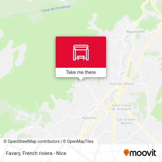Favary map