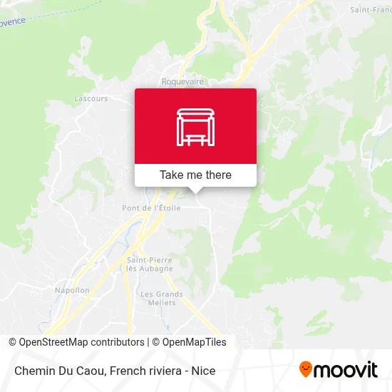 Chemin Du Caou map