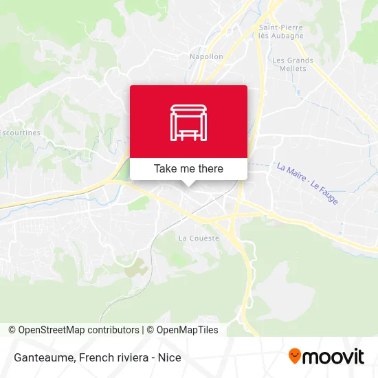 Ganteaume map