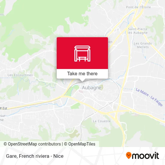 Gare map
