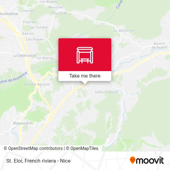 St Eloi map