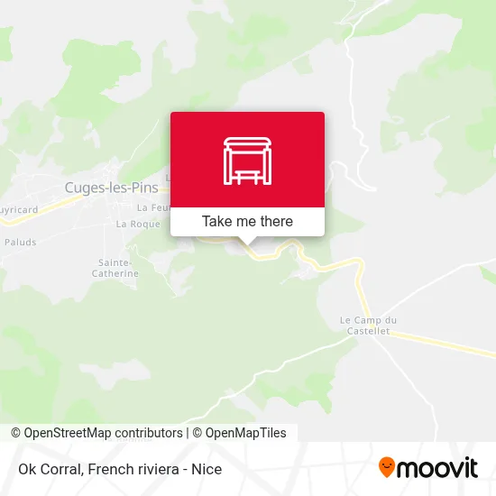 Ok Corral map