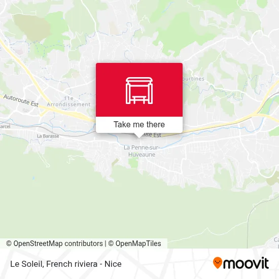Le Soleil map