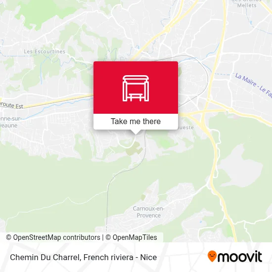 Chemin Du Charrel map