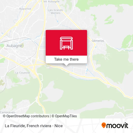 La Fleuride map
