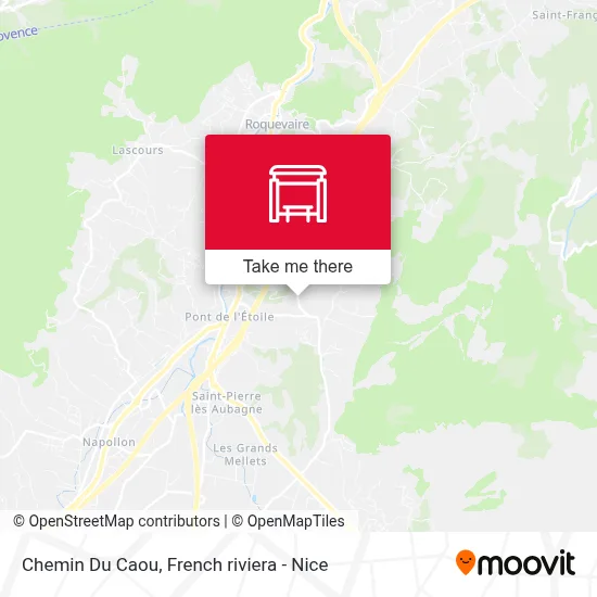 Chemin Du Caou map