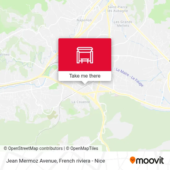 Avenue Jean Mermoz map
