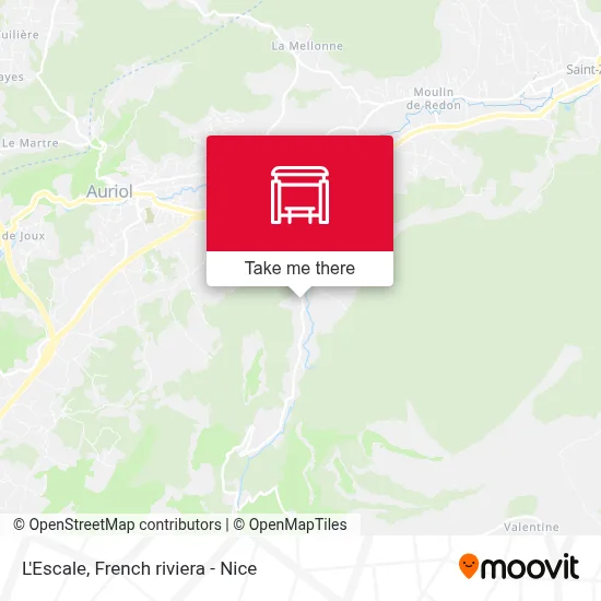 L'Escale map