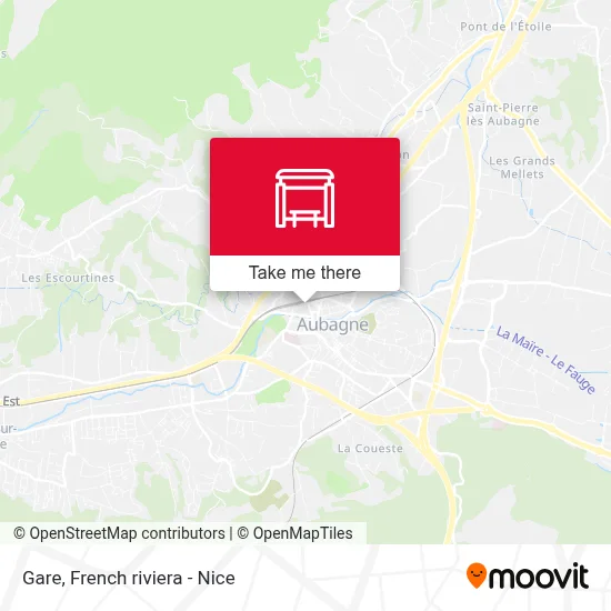 Gare map