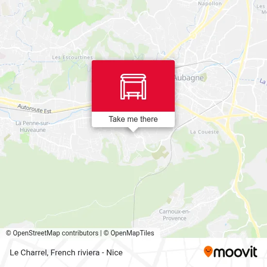 Le Charrel map
