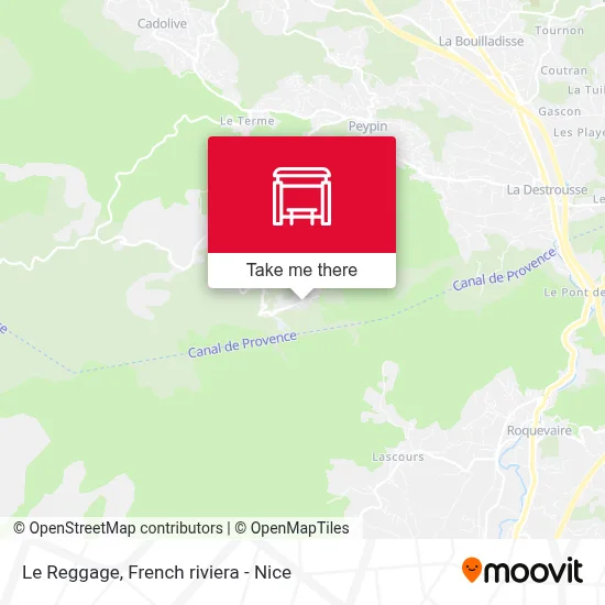 Le Reggage map
