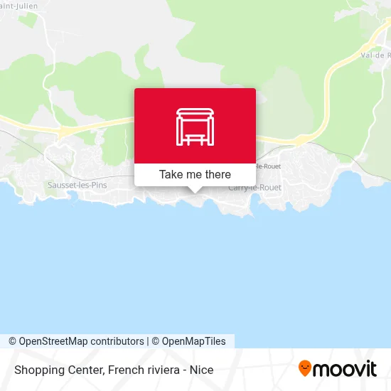 Centre Commercial map