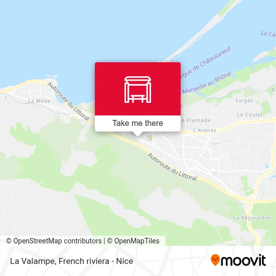 La Valampe map