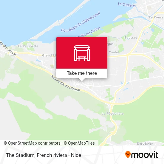 Le Stade map