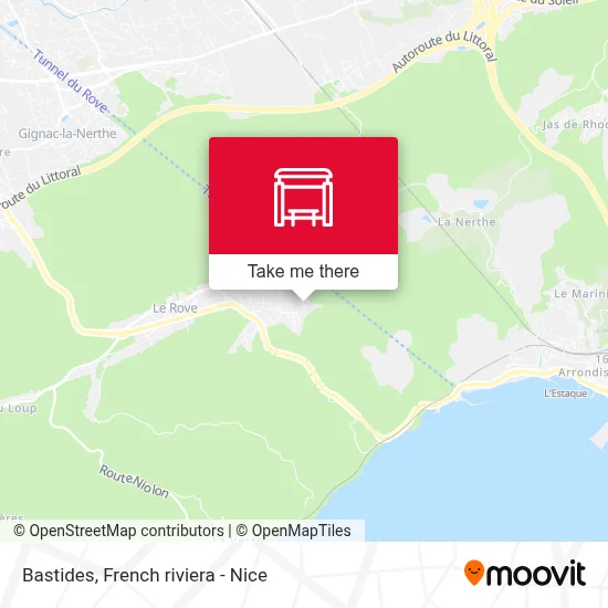 Bastides map