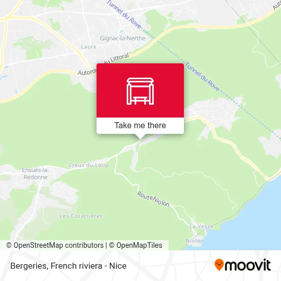 Bergerie map