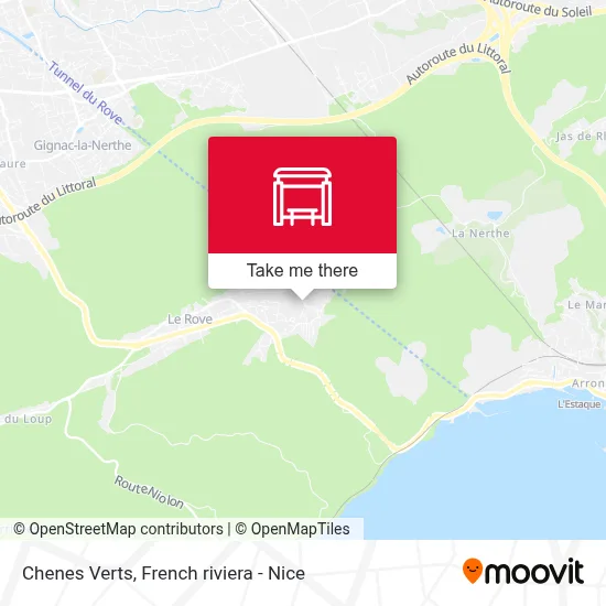 Chenes Verts map