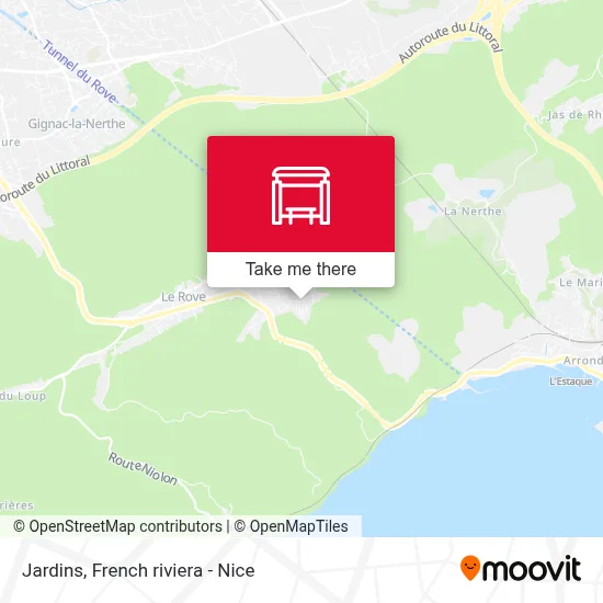 Jardins map