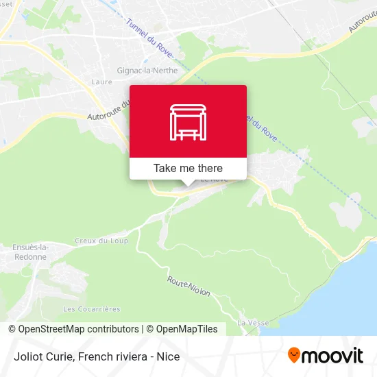 Joliot Curie map