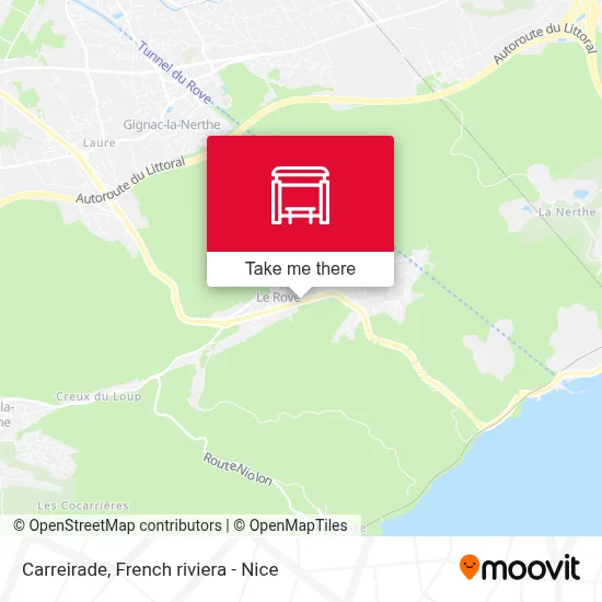 Carreirade map