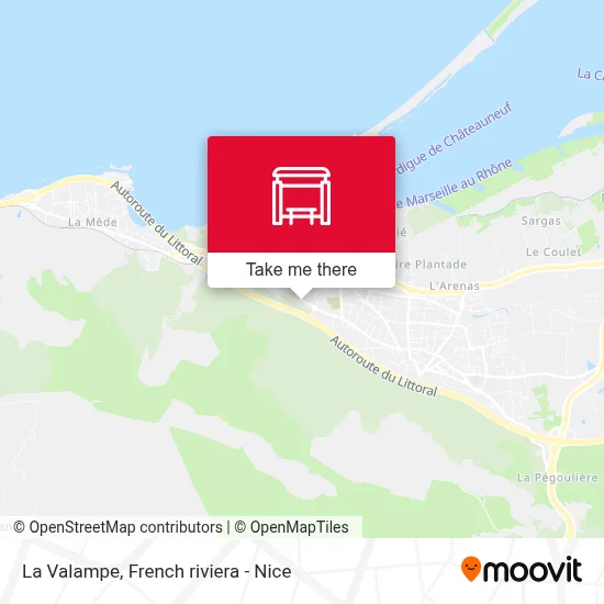 La Valampe map