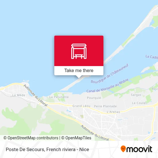 Mapa Poste De Secours