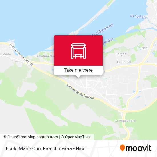 Ecole Marie Curi map