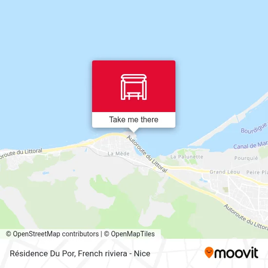 Résidence Du Por map