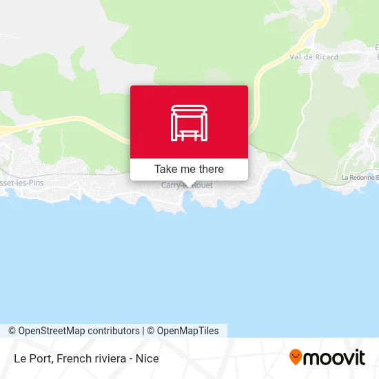 Mapa Le Port