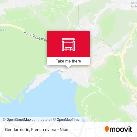 Gendarmerie map